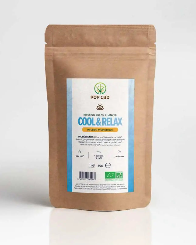 Tisane CBD bio cool & relax | POP CBD