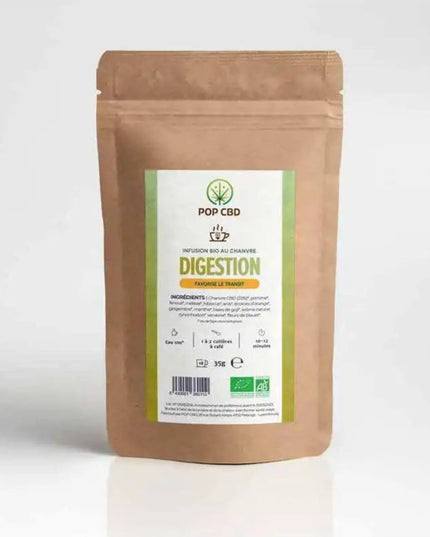 Tisane CBD bio digestion | POP CBD
