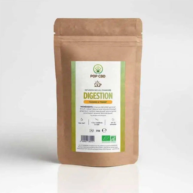 Tisane CBD bio digestion | POP CBD