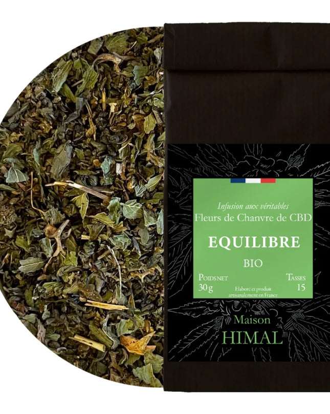 Tisane CBD bio équilibre - en vrac | MAISON HIMAL