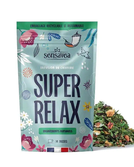 Tisane CBD bio super relax | SENSAVEA