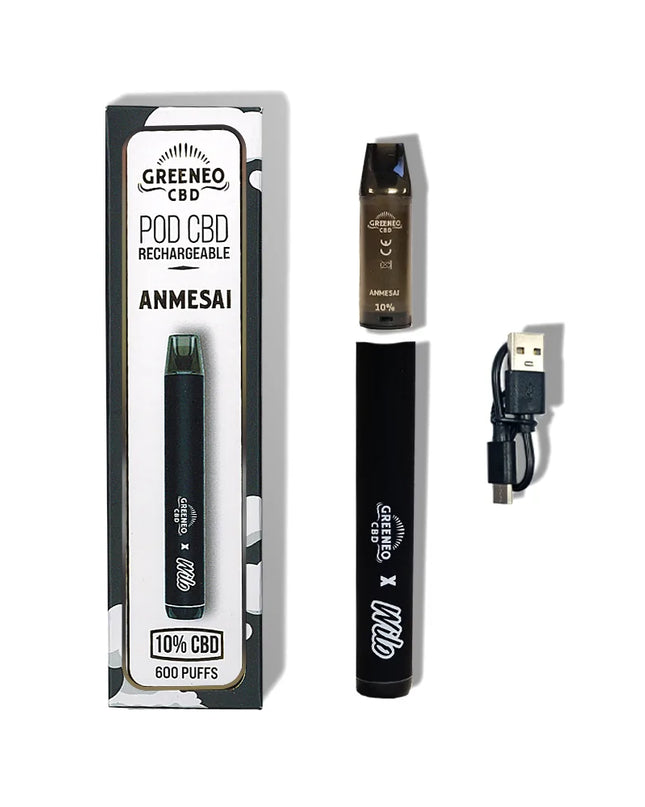 Vape pen CBD 10% Anmesai | GREENEO sans nicotine