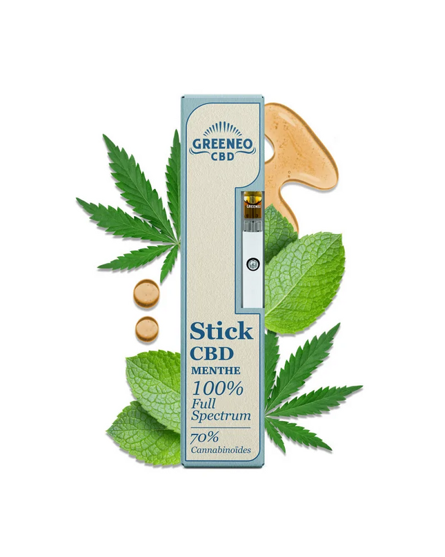 Vape pen CBD full spectrum 70% | GREENEO sans nicotine