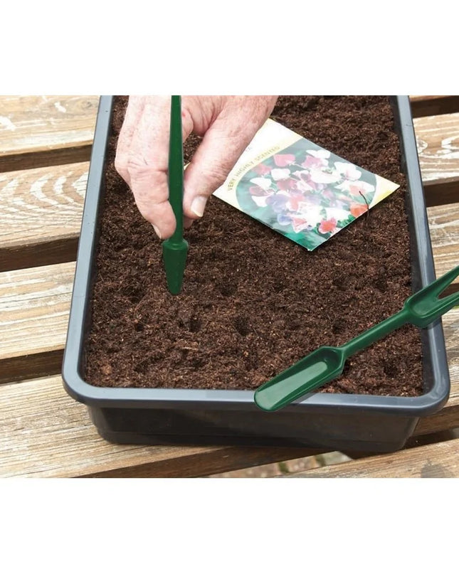 Transplanteur et Plantoir, outils distribution de graines